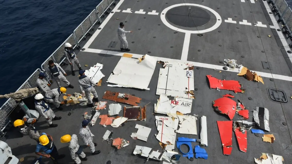Search and Recovery Operations in the Arabian Sea