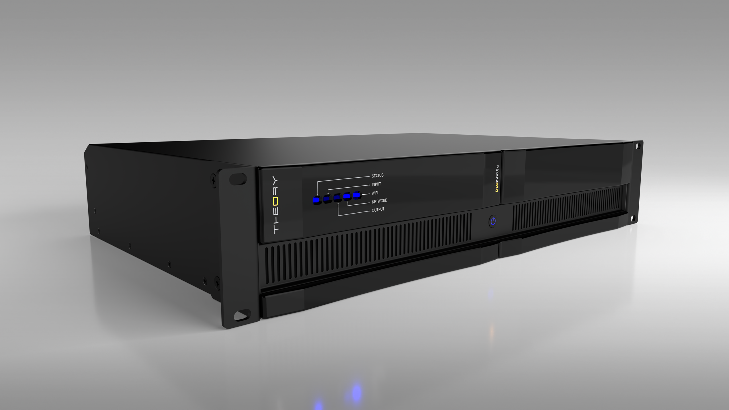 The front view of the Theory DLC-1500