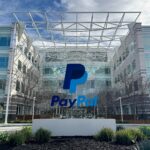 PayPal sign seen headquarters January 30 2024