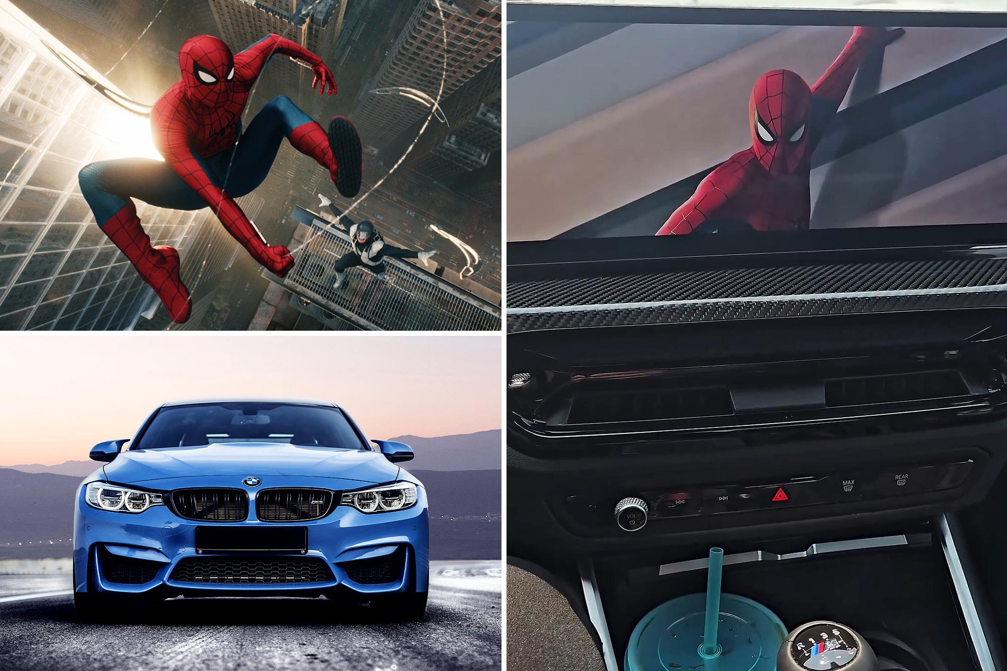 BMW Owners Outraged After Spider-Man Ads Appear on Dashboard Screens