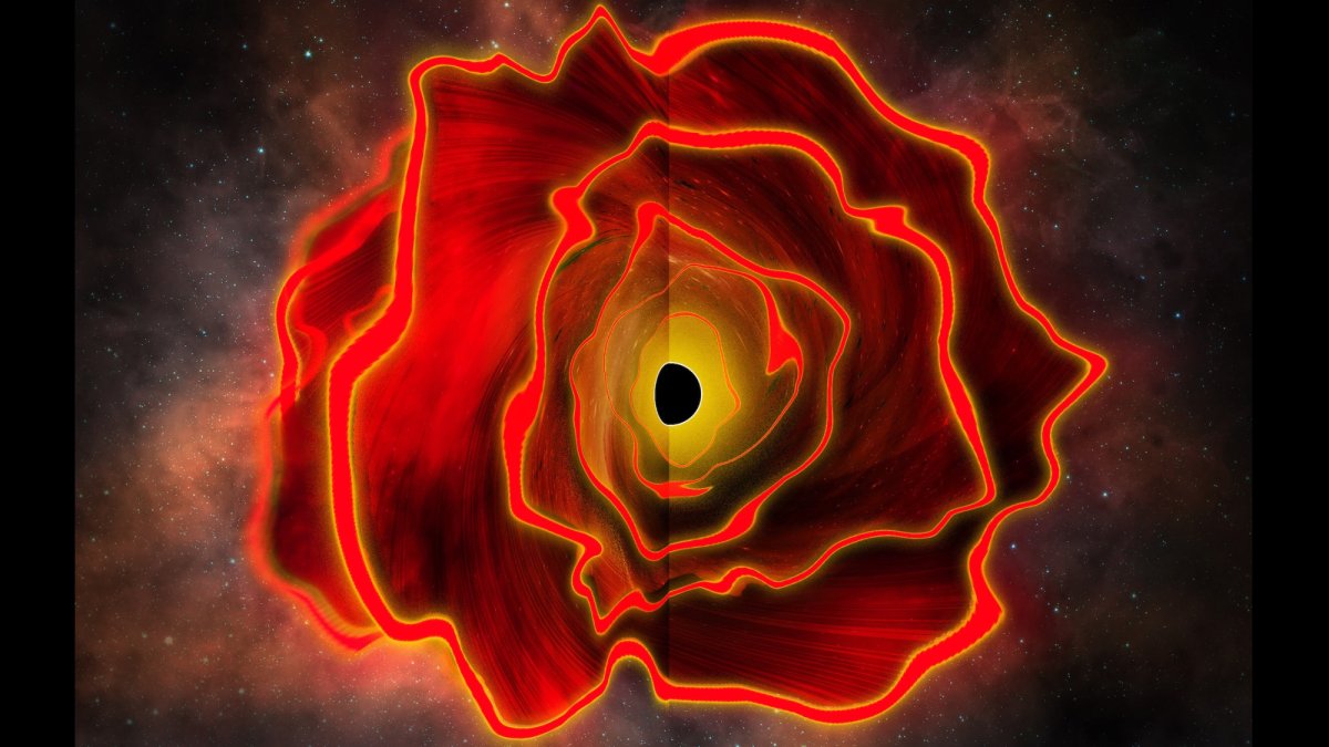 JWST Astronomers Discover Ancient Black Hole Star MoM-BH-1