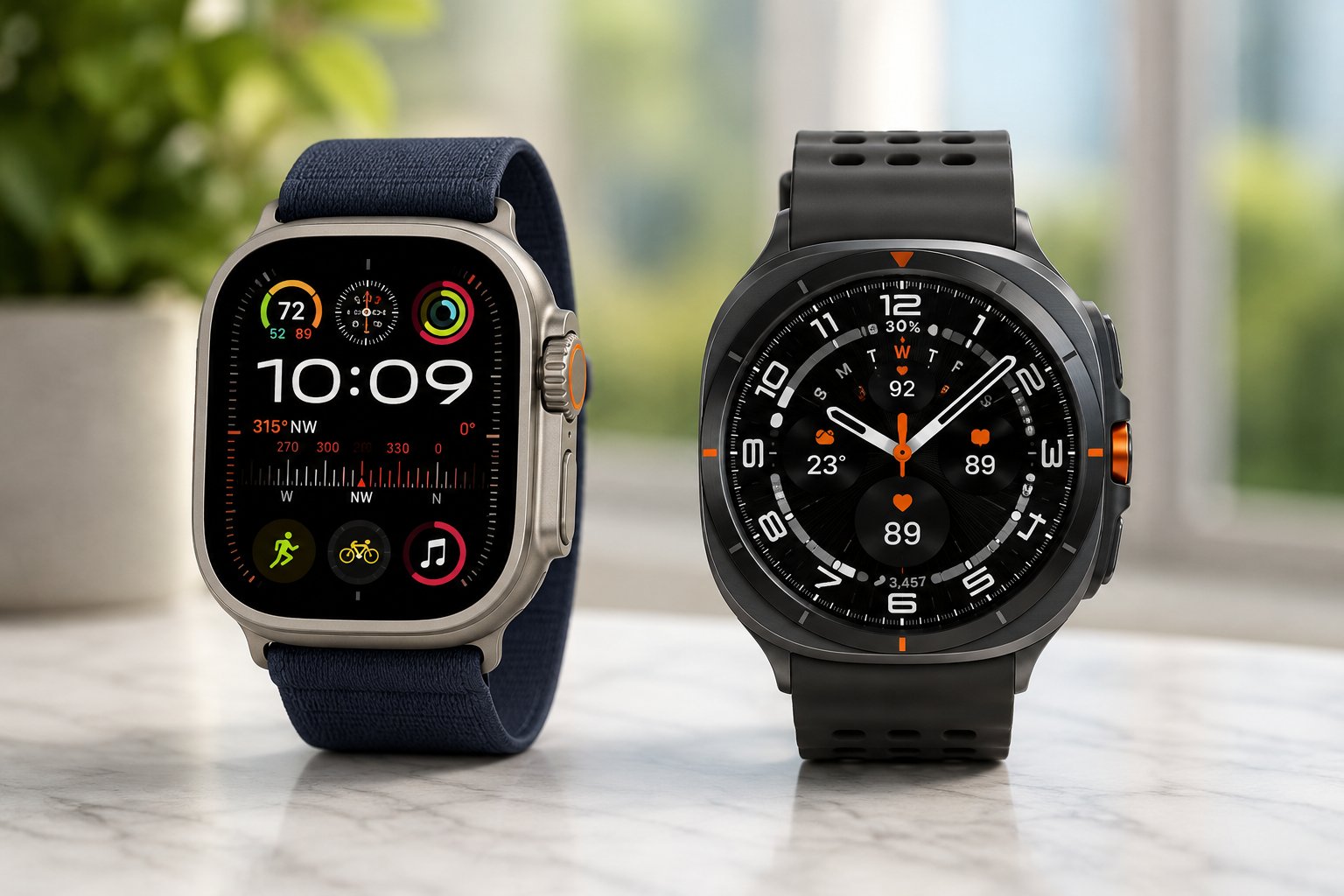 Apple Watch Ultra 3 vs Galaxy Watch Ultra2