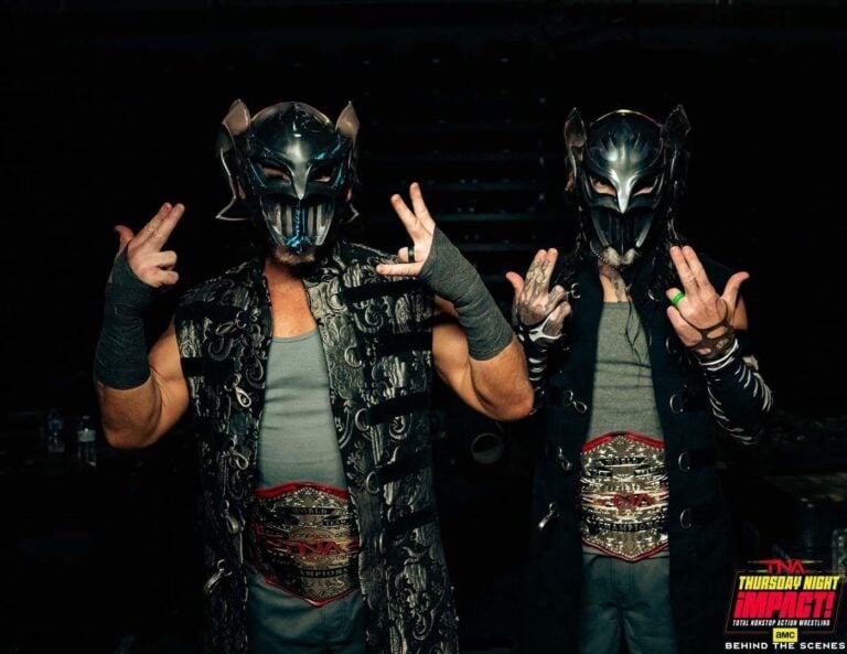 TNA world tag team champions Matt Hardy and Jeff Hardy