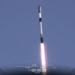 A SpaceX Falcon 9 rocket launches 24 Starlink internet satellites from California