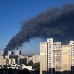 Russian attack on warehouse near Ukraine’s Kyiv kills at least 37