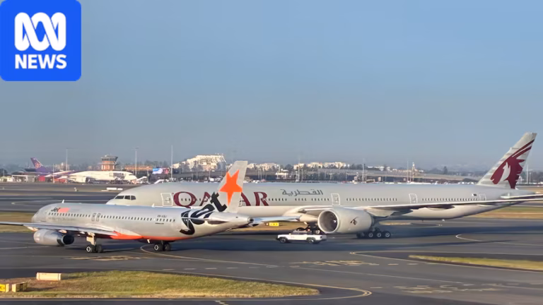 Jetstar flight almost colliding with another plane on the tarmac