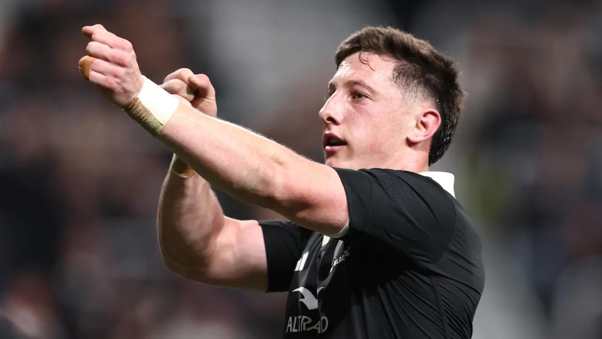 The All Blacks say the move is a ‘precautionary measure’ and he will be replaced on the bench by Cortez Ratima