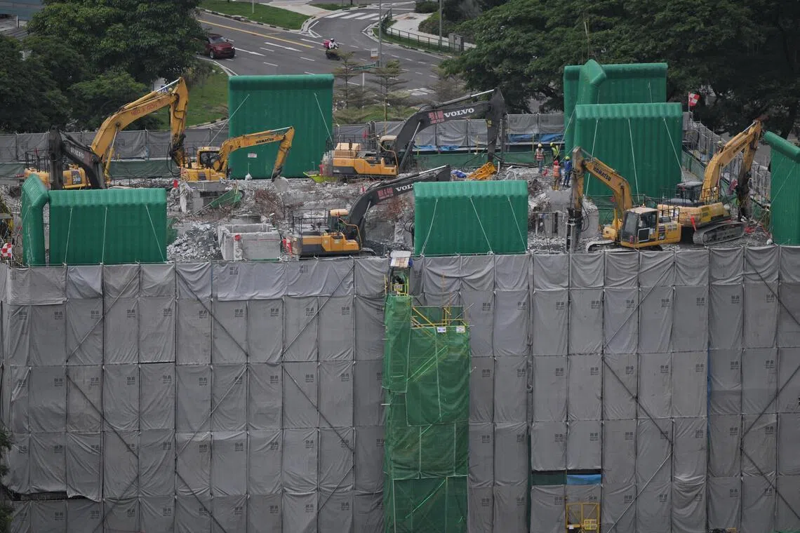 Promenade Peak Developers Replace Defective Concrete Transfer Slab