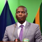 In this photo provided by the South African Government Communications and Information Services (GCIS), Minister of