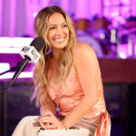 Cheshire Designer Paul Aaron Creates Custom Tour Dress for Hilary Duff
