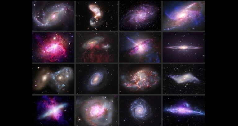 Astronomers Release New Gallery of 16 Diverse Galactic Images