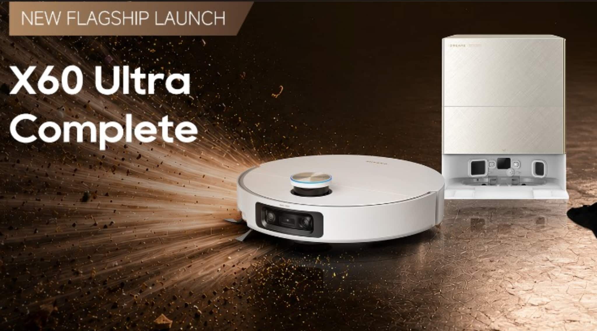 Dreame Technology Launches X60 Ultra Complete Robot Vacuum in India