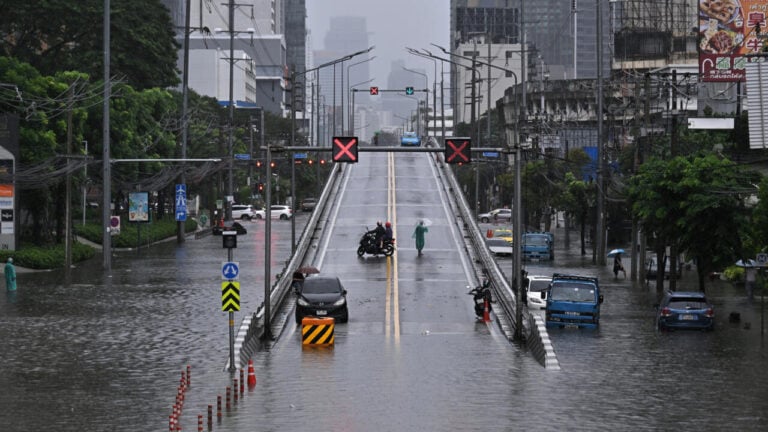 Bangkok Governor Chadchart Sittipunt Declares Citywide Flood Disaster