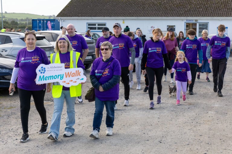 PICTURES: Laois goes purple for Alzheimer’s memory walk