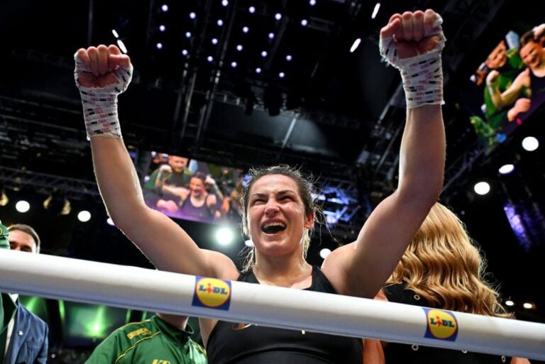 Katie Taylor Beats Flora Pili to Win Final Fight at Croke Park