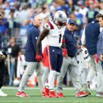 Patriots WR A.J. Brown Suffers Ankle Injury Against Seahawks