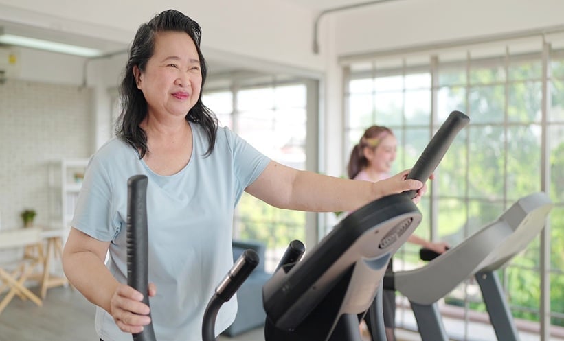 Aerobic Exercise Boosts Executive Function in Post-Menopausal Women