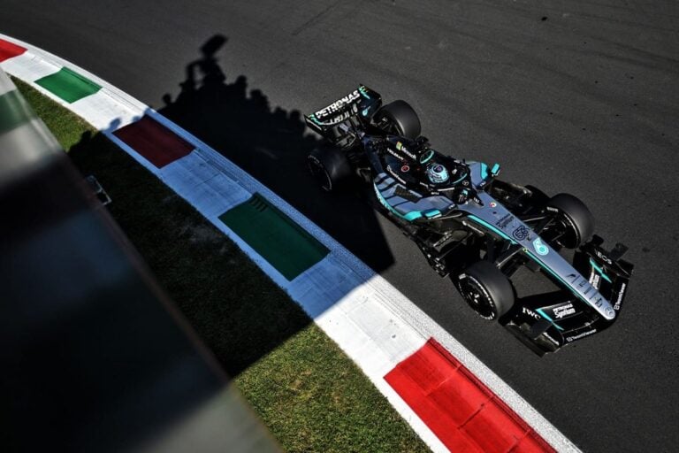 George Russell Tops Final Practice at Italian Grand Prix