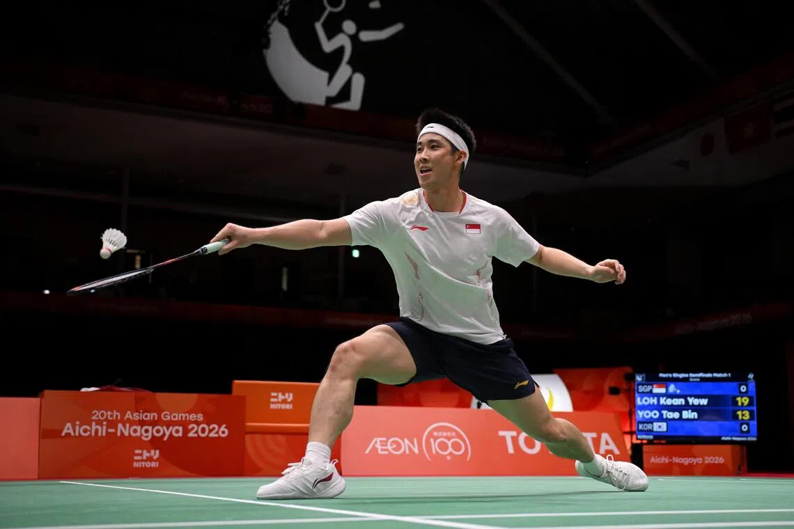 Loh Kean Yew Wins Historic Asian Games Silver After Final Loss