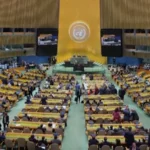Delegates walk out as Netanyahu enters UN General Assembly