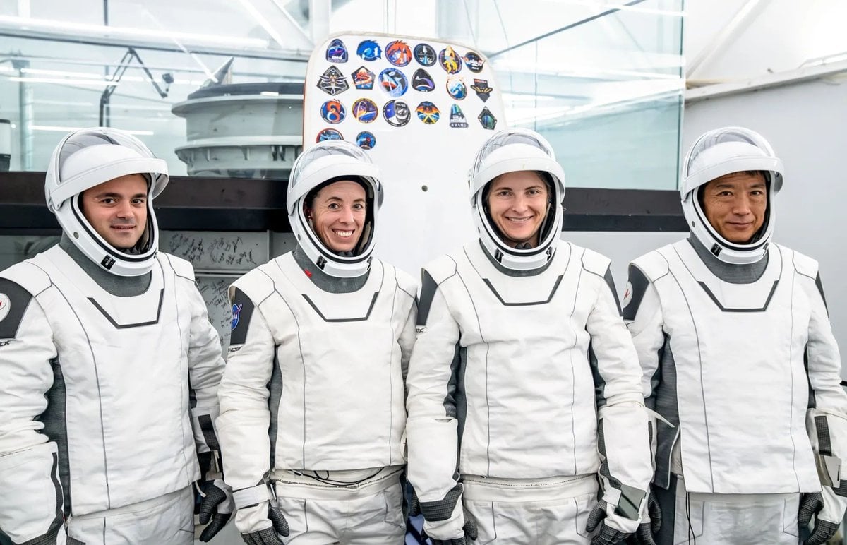 NASA Names Four Astronauts for SpaceX Crew-14 Mission to ISS