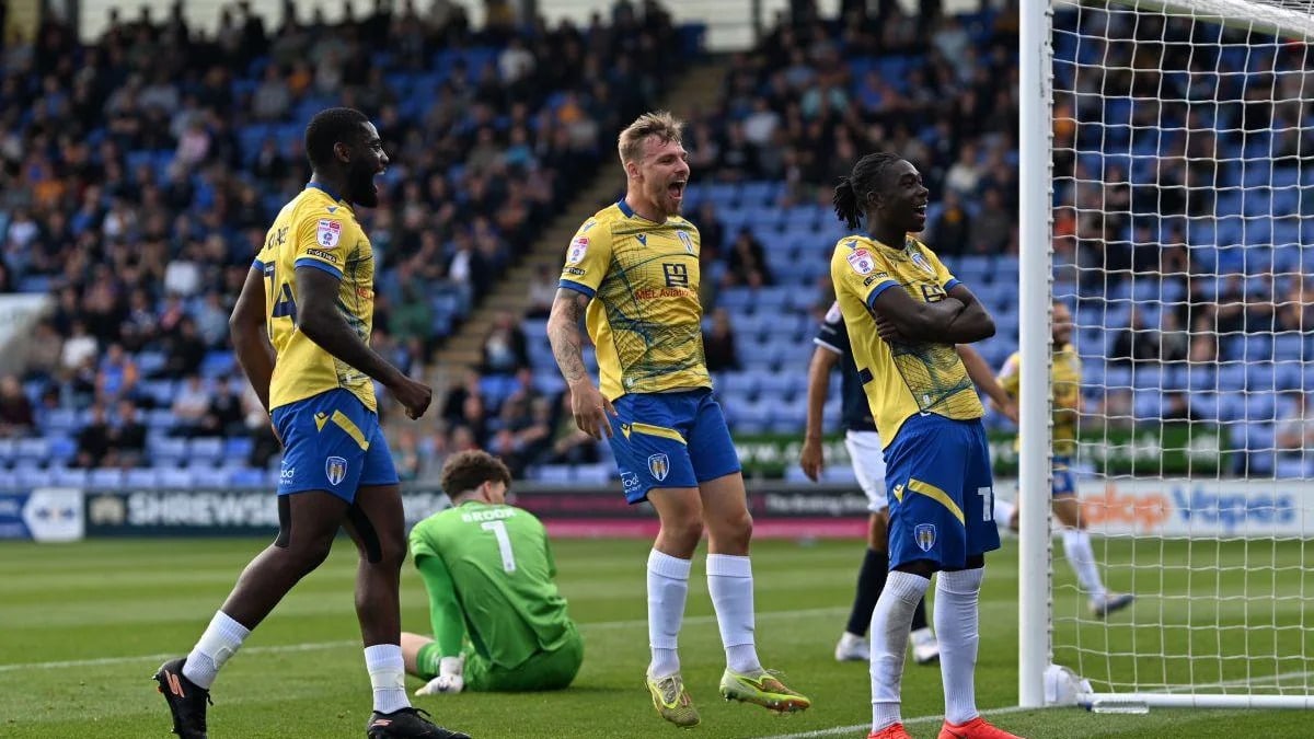Moses Sesay Scores Late Equaliser as Colchester United Draw With Shrewsbury