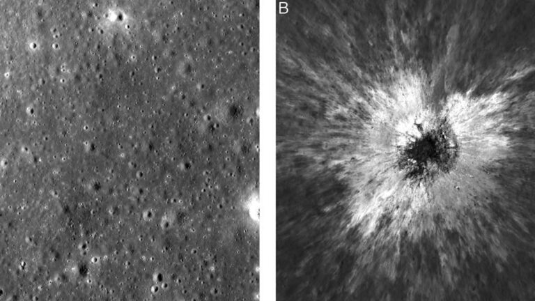 NASA Discovers Rare Massive Lunar Crater Created by 2024 Impact