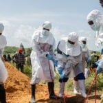 DR Congo rolls out Ebola vaccine for health workers as death toll rises