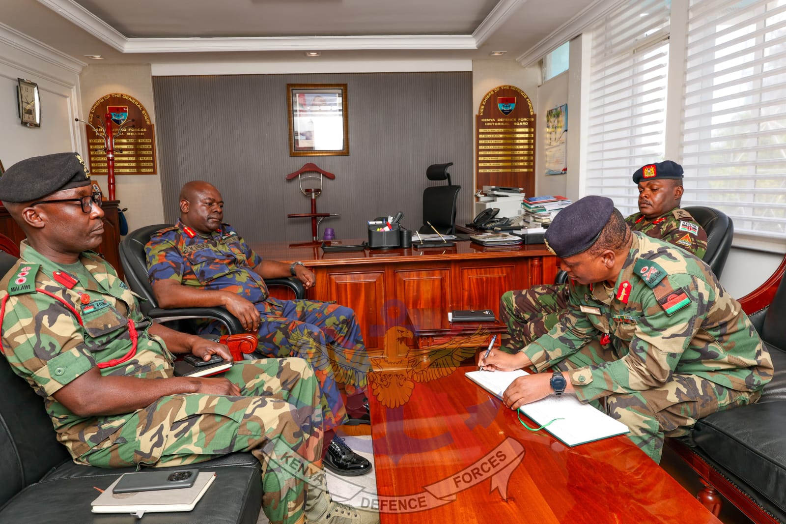 Kenya and Malawi Defence Forces Discuss Cybersecurity and AI Cooperation