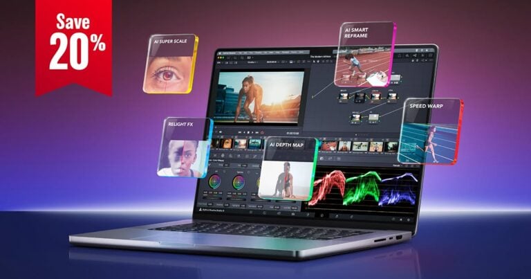 Blackmagic Design Offers Limited-Time DaVinci Resolve Studio AI Sale