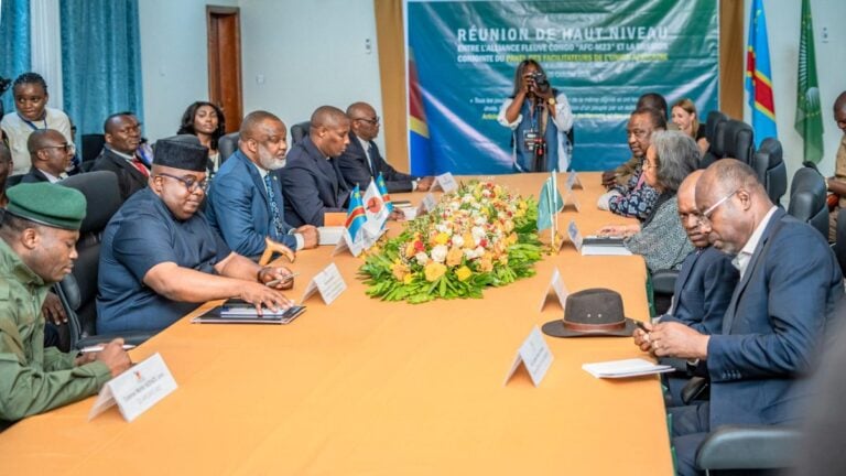 AU Mediation Delegation Meets AFC/M23 Leaders in Goma