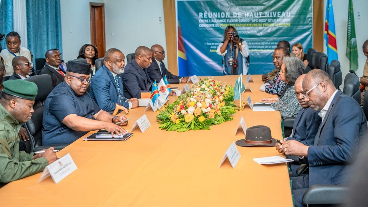 AU Mediation Delegation Meets AFC/M23 Leaders in Goma