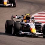 Liam Lawson in qualifying for Formula One's US Grand Prix in Austin. Photo / AFP