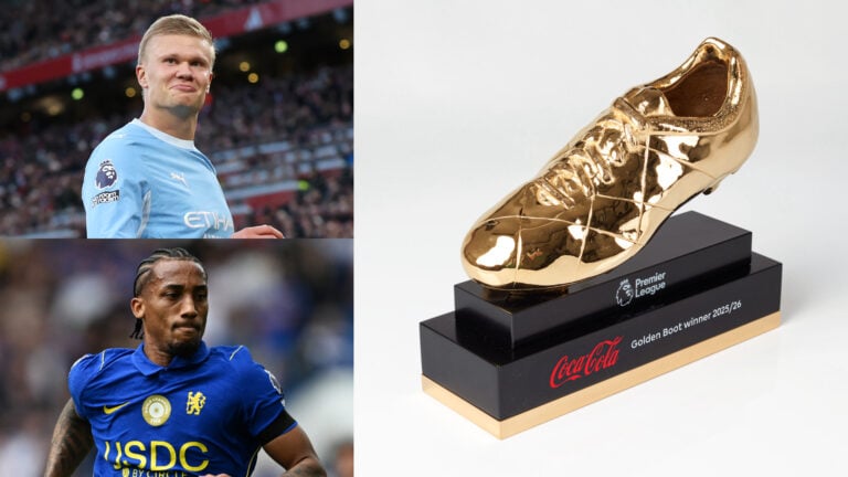 Erling Haaland leads Premier League Golden Boot race with eight goals