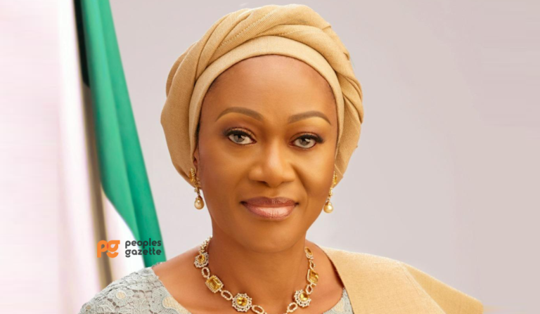 First Lady, Oluremi Tinubu, receives Chinese Ambassador, Yu Dunhai, at State House, Abuja