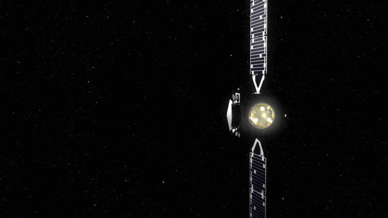 ESA's Hera Spacecraft Spots Target Asteroid Didymos