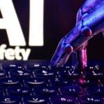 The words "AI Safety", a keyboard and a robotic hand in this illustration taken September 23, 2026. REUTERS/Dado