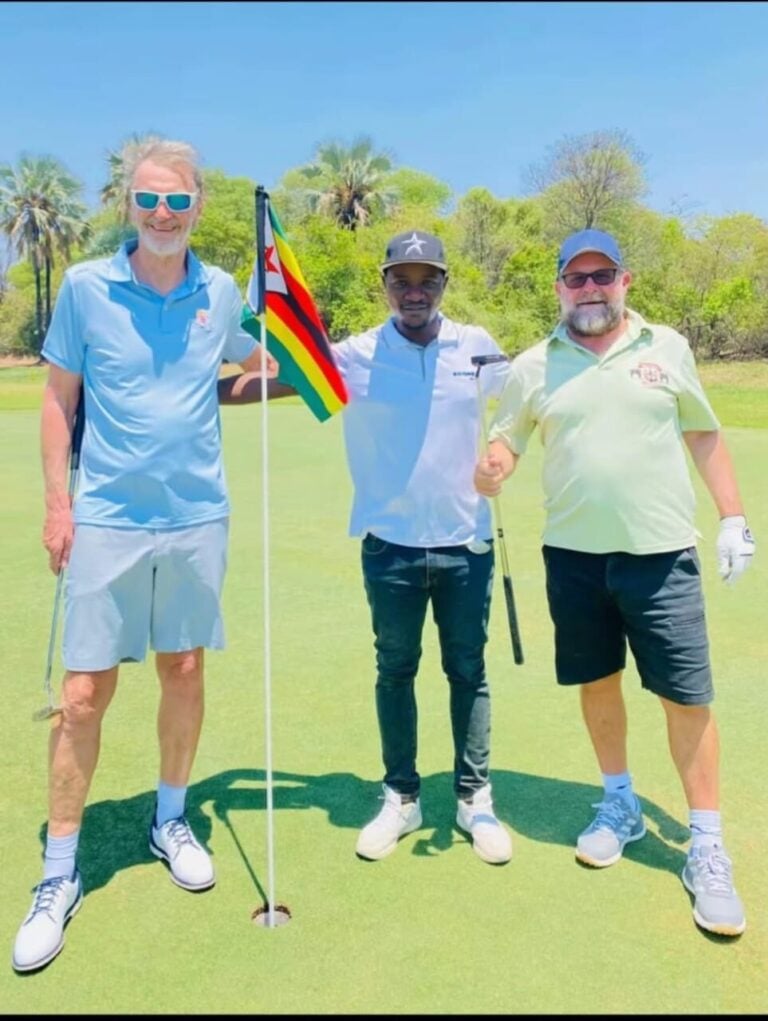 Sir Jim Ratcliffe in Victoria Falls