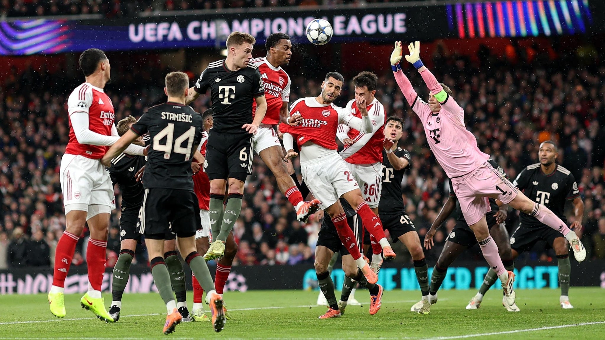 Bayern Munich 2-2 Arsenal: Rice secures draw for Gunners