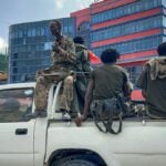 Members of the Tigray Peace Force militia helped the Ethiopian army seize Mekele — - / AFP