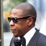 Jay-Z is seen at the premier of "Jay-Z" in 8 on September 13, 2026 in New York City