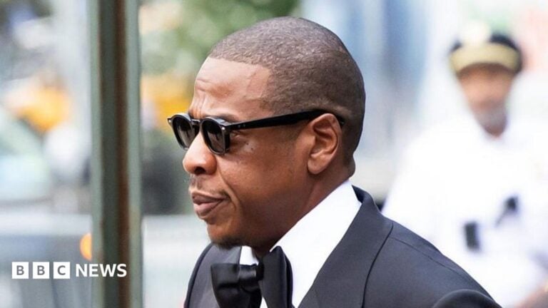Jay-Z is seen at the premier of "Jay-Z" in 8 on September 13, 2026 in New York City