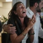 Passengers who experienced an emergency landing in Saudi Arabia, during a flight on FlyDubai plane, arrive at Ben Gurion