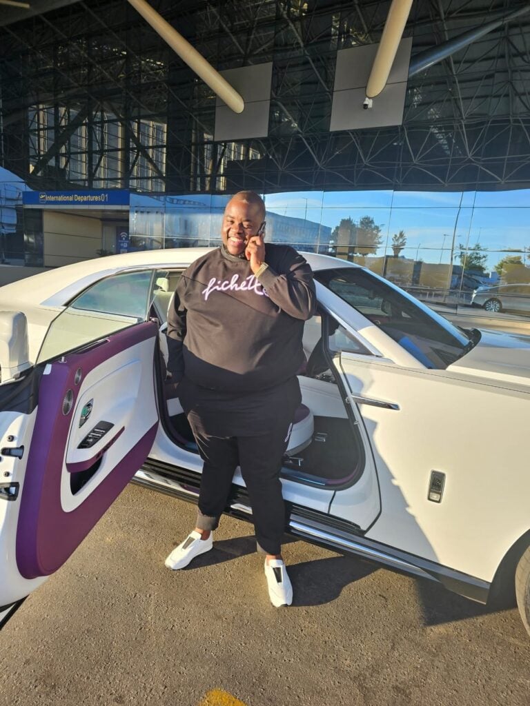 Wicknell Chivayo Gave Sugar Sugar Unregistered Toyota Fortuner