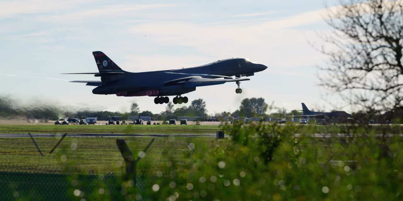All B-1 Bombers Returning to U.S. From U.K. Base
