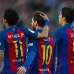 Neymar Shares Rare Video of Messi and Suárez During 2015 Celebration