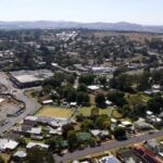 drone shot of yass