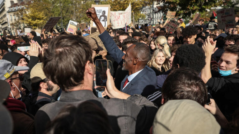 Bagayoko Shields Students as Protests Spread