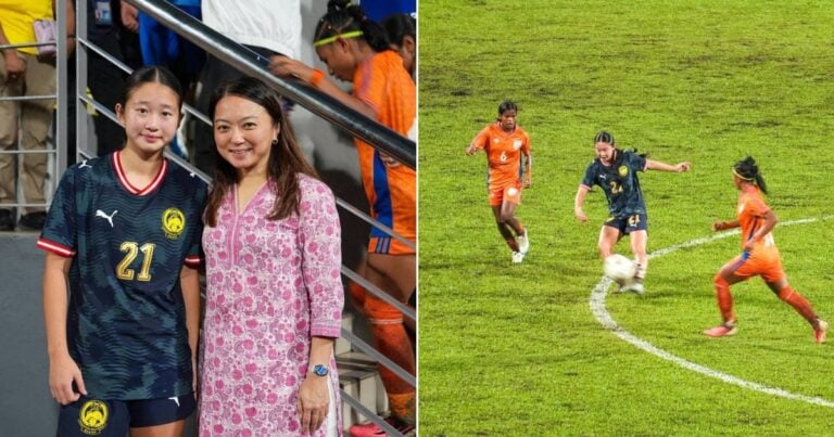 Hannah Yeoh Comforts Lim You After Malaysia Loses to India