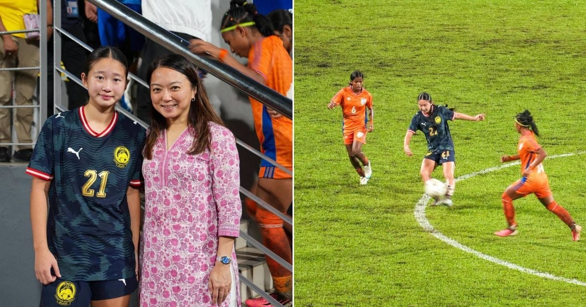 Hannah Yeoh Comforts Lim You After Malaysia Loses to India